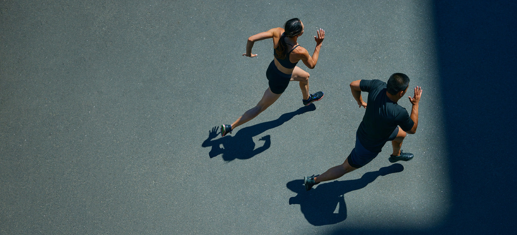 High-performance athlete supported by focus-enhancing nutrients in Lucent.